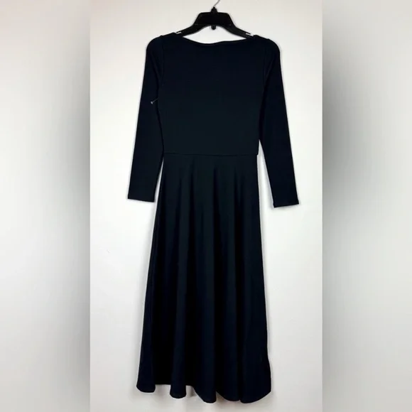 Reformation Wiley Stretch Organic Cotton Blend Fit & Flare Midi Dress Size XS - Picture 10 of 16